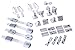Easy Install Magnetic Baby Safety Locks; 8 Locks, 2 Keys - BONUS Pack Also Includes 4 Appliance Safety Locks and 4 Drawer Locks - No Drills or Screws