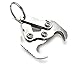 Gracefulvara Multifunctional Folding Grappling Hook Climbing Claw Outdoor Carabiner Survival Tool