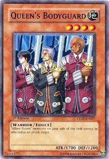 Yu-Gi-Oh! - Queen's Bodyguard (CDIP-EN027) - Cyberdark Impact - 1st Edition - Common