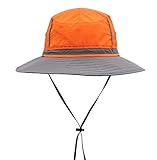 Connectyle Outdoor Boonie Fishing Bucket Hat Summer Colorblock Sun Hats Hunting Cap