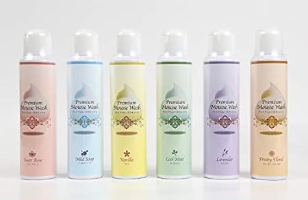 Amazon ムースタイプの炭酸洗顔料 プレミアムムースウォッシュ 洗顔フォーム ラベンダー 1026611 Comol ドラッグストア