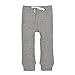 Burt's Bees Baby Baby Boys' Organic Knit Jogger Pants, Quilted Heather Grey, 18 Months