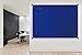 XBoard Notice Board Felt Blue, 48 x 36 inch, Aluminum Framed, Wall Mounted Fabric Message Board, 10 Colorful Push Pins Included for Display and Presentation