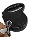 yueton 16 ft 5M Pet Dog Cat Puppy Retractable Leash Traction Rope Walking Lead Leash (Black)