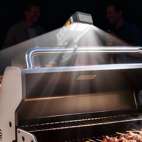 Photo 1 of ***(MISSING PARTS/ SEE NOTES)***Grill Light for Blackstone Griddle & Weber Grill, Goldusk Rechargeable BBQ Lights with 160° Beam Automatic On/Off 2-Level Brightness Grilling Accessories for Outdoor Grill Gifts for Men Dad Husband