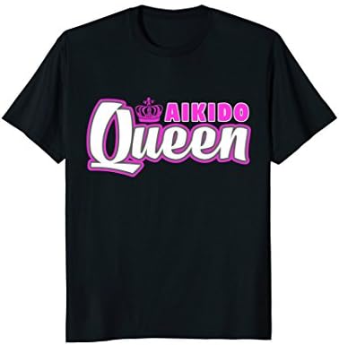 Aikido Queen T-Shirt Cute Martial Arts Training Tee