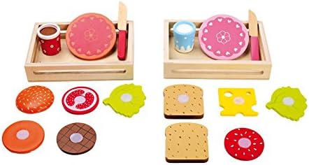 Legler Hamburger and Sandwich Kitchen and Food Toy, Mehrfarbig, Small - Image 3