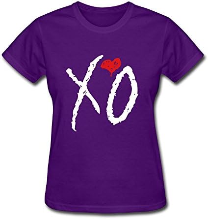 KaiOu The Weeknd XO Women's Sleeve T-shirt XS Purple