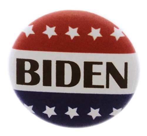 BIDEN Stars 1.25" Pinback Button Pin Vote Joe President Election Campaign USA
