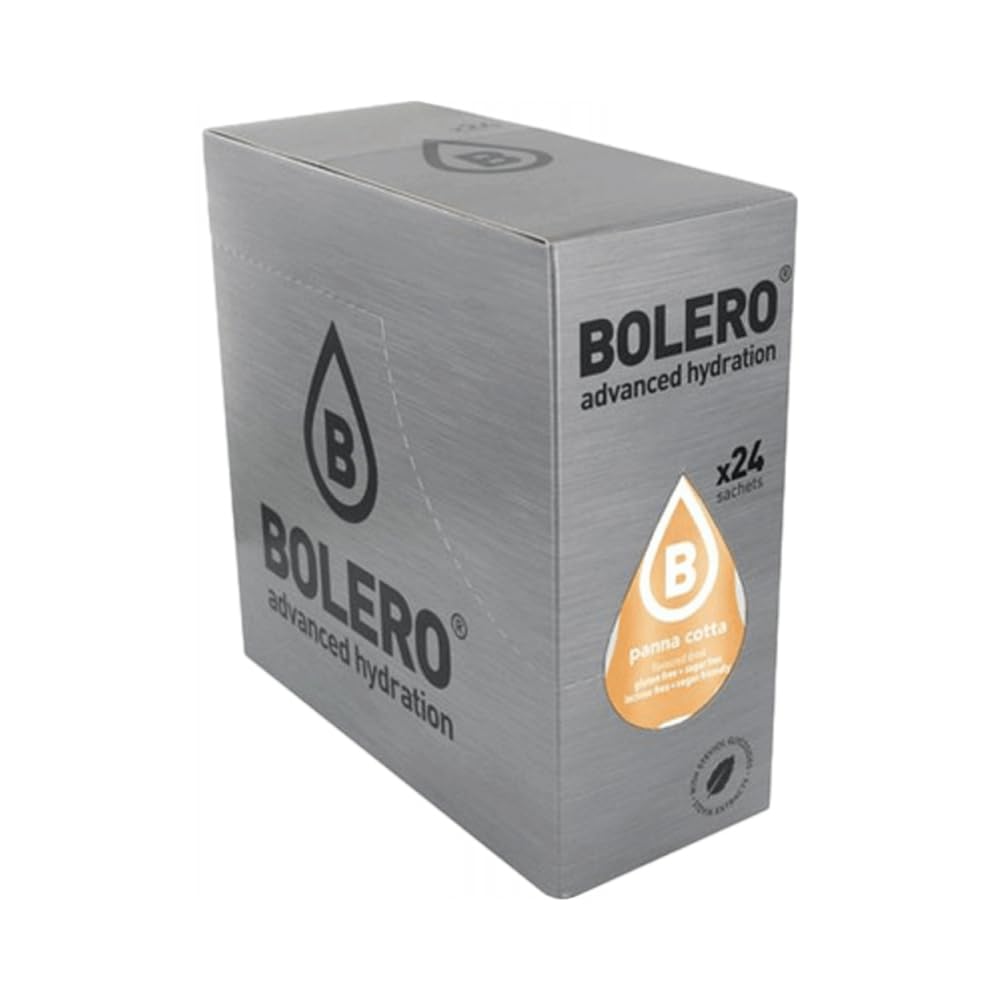 Bolero Classic Powder Sachet, 9 g, Panna Cotta, 24-Count
