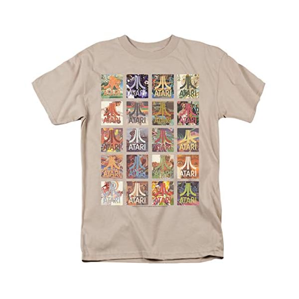 Atari Logo Retro Video Game Covers T Shirt & Stickers