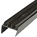 M-D Building Products 5991 05991 M-D 0 Dual U-Shape Door Bottom, 1-3/4 in W X 36 in L X 1-1/2 in H, Brown