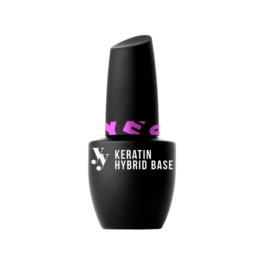 YES!YOU 15 ml UV Nail Polish Base Coat, Keratin Base Shellac, Base Coat Gel Polish UV LED for Nail Design Gel Polish, Base Soak Off Gel Nail Polish for Nail Art.