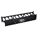 TRIPP LITE Rack Enclosure Horizontal Cable Manager Steel with Finger Duct 2URM SRCABLEDUCT2UHD Black