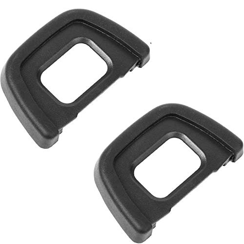 D7200 Eyecup Camera Eyepiece Viewfinder for Nikon D7100 D7200 D300 D300s, Replaces Nikon DK-23 (2 Pack)