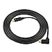 CableCreation Angle USB C to USB C Cable 100W, 90 Degree USB Type C Cable 5A Fast Charging, Compatible with New MacBook(Pro), Chromebook Pixel, Galaxy S20, S20+, S20 Ultra, Note 10, 6ft/Black