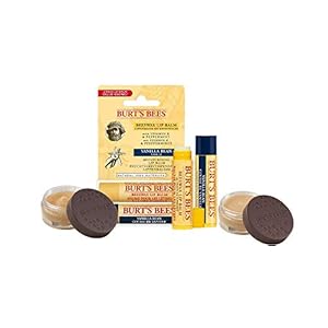 Burts-Bees-Natural-Lip-Care-Bundle-Bundle-Includes-a-trio-of-Overnight-Lip-Treatment-Lip-Scrub-Lip-Balm-Duo-Beeswax-Vanilla Burt's Bees Natural Lip Care Bundle Bundle. Includes a trio of, Overnight Lip Treatment Lip Scrub Lip Balm Duo (Beeswax…