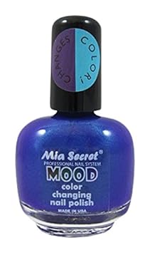 Mia Geheimnis Mood Nagellack, Thermoweste Azul 15 ml