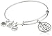Alex and Ani Charity By Design Piece of The Puzzle National Autism Association Rafaelian Silver Bangle Bracelet