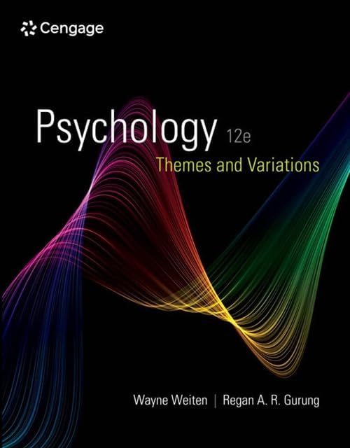 Amazon.com: Psychology: Themes and Variations (MindTap Course List