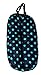 English All Purpose Horse Saddle Carrier and Matching Bridle Halter Bag Turquoise Dots Set