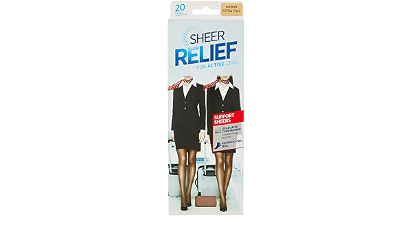Sheer Relief Women Support Pantyhose 