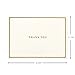 Hallmark Signature Gold Boxed Stationery Note Cards Assortment—Congratulations Cards, Blank Cards, Thank You Cards (24 Cards With Envelopes and Organizer with Dividers)