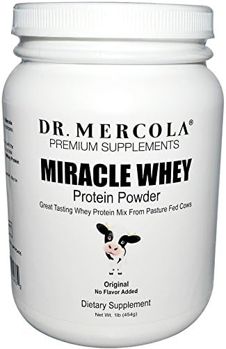Dr. Mercola, Premium Supplements, Miracle Whey, Protein Powder, Original, 1 lb (454 g) - 2pc