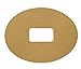 Oval Sports Grip Adhesive Patch for Dexcom - Pack of 15 (Tan)