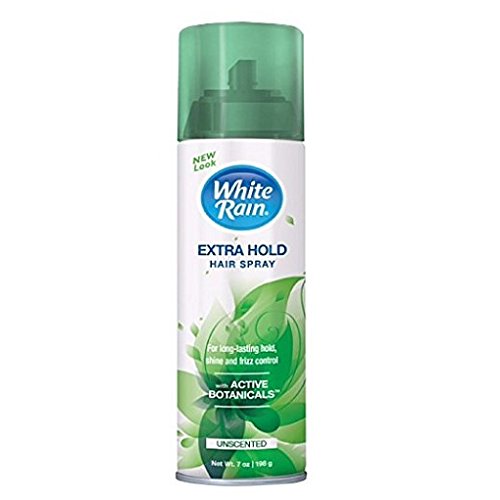 New White Rain Aerosol Hairspray Unscented Extra Hold 7 Oz 3