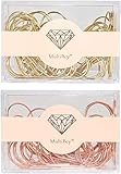 Gold Jumbo Paper Clips Bookmark Set, Multibey