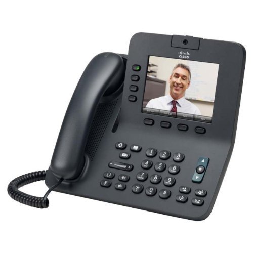 Cisco CP-8945 4-Line Landline Office VOIP IP Telephone - PoE - (Power Supply Not Included) - Thumbnail 2