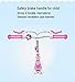 TOPCABIN 2 PCS Children Bicycle Brake Lever Handlebar Brakes for Children Bike (Pink)