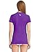 Baleaf Women's Surf UV Sun Protective Short Sleeve Rashguard UPF 50+ Purple Size XL