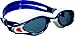 Aqua Sphere Kaiman Exo Swimming Goggles with Smoke Lens, Blue Muted/White