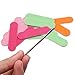 SenseYo 50PCS Colorful Mini Emery Board Wood Nail File