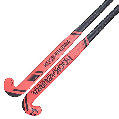 KOOKABURRA Unisex Youth Chilli Hockey Stick Field Hockey Stick hockey sticks, Red, 32 L UK