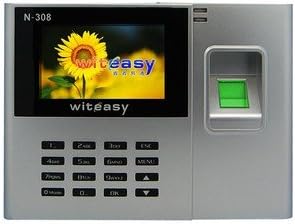2.8" Color TFT Fingerprint Time Attendance Energy-save Punched Card Machine, Support USB Download and USB Communication