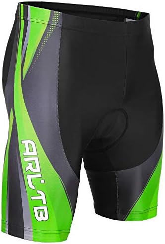 Arltb Bike Shorts Menโs Gel Padded Cycling Shorts Biking Bicycle Bike Pants Half Pants 3D Padding Breathable Bike Shorts