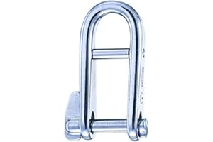 Wichard Key Pin Shackles with Bar, halyard key shackle 1100 swl