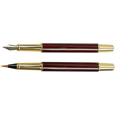 Tnfeeon 5 PCS Dip Pen Vintage Bamboo School Supplies Handcrafted Manga Calligraphy Drawing Painting Kit (Natural Bamboo Nib - View #11
