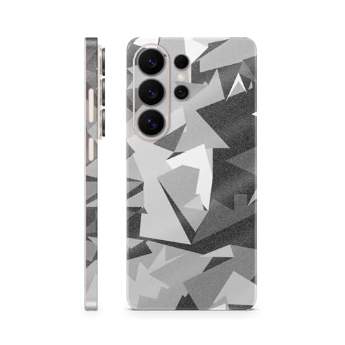 Glossy Glitter Phone Skin Compatible with Samsung Galaxy S26 Ultra - Mono Camo…