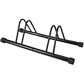 Andeshunk Metal Bike Storage Rack, Floor Stand for 3 Bicycles, Outdoor Loop Parking Holder for Garage, Shed (2 paragraph)