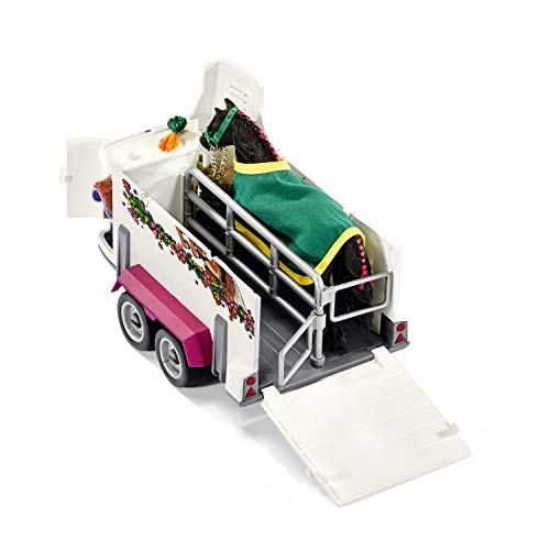 Schleich 42346 Horse Club Pk Up with Horse Box – Bild 7