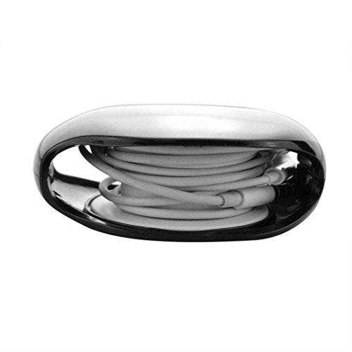 Earphone Cord Wrap Winder, Iuhan Cable Turtle Organizer, Electrical Cord Organizer, Cord and Cable Management, Headphone Keeper Earbuds Holder, Tangle-Free Cable Reel Headset Case (Black)