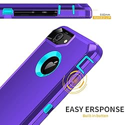 Regsun for iPhone 8 Case,iPhone 7 Case,Built-in