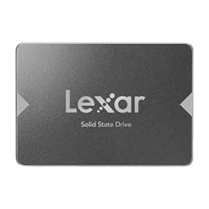 Lexar NS100 2,5” SATA III 6 Gb/s Interne SSD 256GB, SSD Schijf, Solid-State Drive, Tot 520 MB/s Lezen, voor laptop…