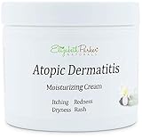Atopic Dermatitis Cream - Repairs Skin Rashes and Soothes Itchy Skin - Made with Natural Ingredients (4oz)