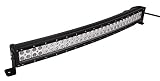Quandingyi Black 33 Inch 180W Curved Bar Waterproof LED Driving Lights for Off-Road Vehicle, Truck, Car, ATV, SUV, Jeep, Boat