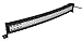 QDY 33 Inch 180W Curved Bar Waterproof LED Driving Lights for Off-Road Vehicle, Truck, Car, ATV, SUV, Jeep, Boat